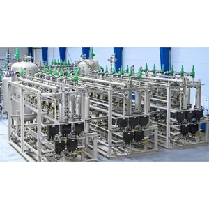 Cina unità di purificazione del metano 625Kva ad alta efficienza membrana cina casa sistema di Biogas per Genset