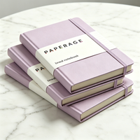 Carnet de notes quotidien personnalisable en PU écologique, couverture rigide, papier épais, grille horizontale, idéal pour les affaires, cadeau personnalisable