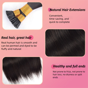 Extensiones de Cabello Humano Vietnamita con Queratina Invisible al por Mayor, Microlinks Pre-Adheridos, Puntas Adhesivas, Cabello para Unión en Frío de Fábrica - Product Image 3