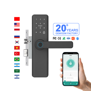 Camakt Thông Minh Cửa Khóa Xi Lanh Từ Đầu Đọc Dấu Vân Tay Tuya Tt Khóa Ứng Dụng Mỏng Hồ Sơ Đòn Bẩy Khóa Cho Nhà Văn Phòng Đám Mây Dữ Liệu - Product Image 1