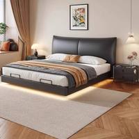 Luxuriöses Verstellbares Smart-Bettgestell mit Massage und LED-Beleuchtung |   Kabelloses Ladesystem für Schwerelosigkeitsschlaf |   Sprachgesteuertes Polstermöbel