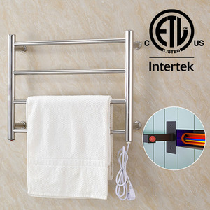 Toallero Eléctrico de Lujo ETL de 4 Barras, Metálico, para Baño, Montado en la Pared, de Acero Inoxidable 304 - Product Image 6