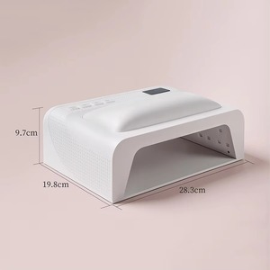 <span class=keywords><strong>Lampe</strong></span> UV LED <span class=keywords><strong>Professionnelle</strong></span> 2-en-1 148W pour Séchage des Ongles (Manucure et Pédicure) – Idéale pour les Deux Mains - Product Image 5