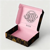 Boîte d'expédition en carton ondulé personnalisée avec logo imprimé, recyclable, pour chaussures, vêtements, cadeaux, emballage pour petites entreprises