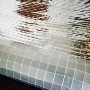 Thermal Insulation Aluminium <strong>Foil</strong> Reinforced Fiberglass Laid Scrim <strong>Mesh</strong> - Product Image 3