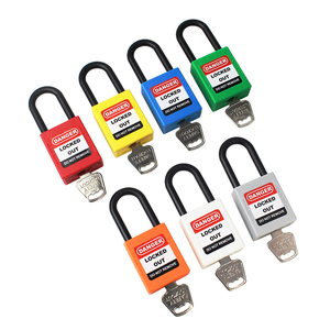 Top An Ninh Pad Ổ Khóa 38Mm Thép Còng ABS Nhựa Cơ Thể Biểu Tượng Tùy Chỉnh Màu Sắc An Toàn Padlocks Với Master Key - Product Image 5