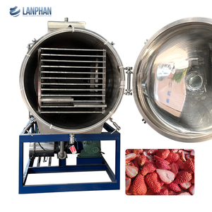 เครื่องอบแห้งไลโอฟิลิไซเซอร์สุญญากาศสำหรับสัตว์เลี้ยง50กก. 100กก. 200กก. เครื่องอบแห้งเนื้อ - Product Image 2