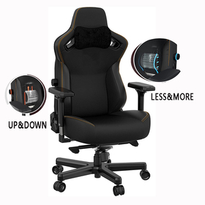 <span class=keywords><strong>Kaiser</strong></span> 3 de cuero negro y rojo para coche de la mejor calidad, sillas para juegos de ordenador de PC para adultos, silla de ordenador de oficina grande y alta para juegos en casa - Product Image 5