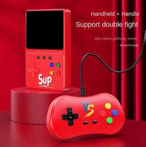 Nouvelle console de jeu portable K35, 500 jeux intégrés, écran couleur, construction en plastique, mini pour deux joueurs, pour enfants, connexion TV - Product Image 1