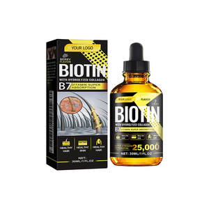 Biotina con Colágeno Hidrolizado (Vitamina B7) en Oferta, Suplemento para el Cabello y la Piel, Súper Absorción (30 ml/1 onza líquida) - Product Image 5