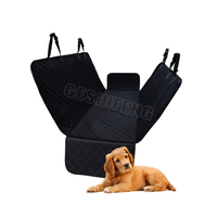 Antidérapant imperméable 600D coton 3 en 1 protecteur de hamac pour animaux de compagnie chien housse de siège de voiture pour siège arrière contre les pertes de saleté et les rayures
