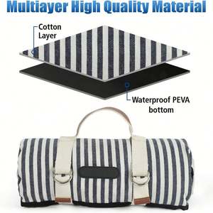 Tapete Multiusos para Exteriores - Manta Impermeable Plegable para Camping y Playa, Diseño Antiarena - Product Image 4