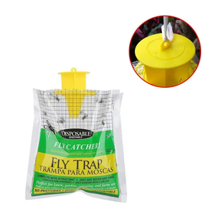 Sacs anti-mouches jetables en gros, <span class=keywords><strong>piège</strong></span> <span class=keywords><strong>à</strong></span> insectes non toxique pour mouches, guêpes, extérieur, jardin, ferme, lutte antiparasitaire contre les mouches - Product Image 4