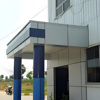 Revêtement uniforme Prix de l'aluminium Feuille ACP 3mm 4mm Panneau ACM Panneau composite en aluminium Alucobond pour revêtement mural extérieur