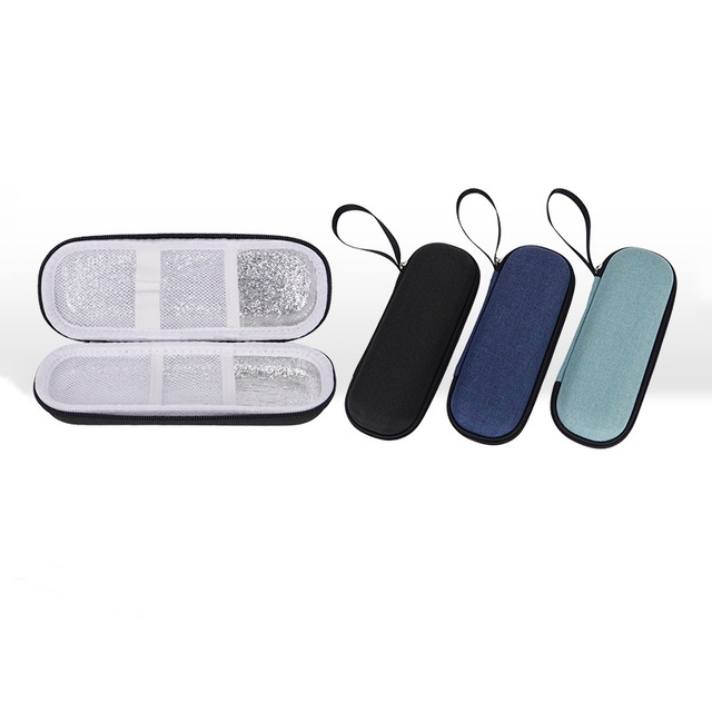 In Stock Injection Pen Case Custom Logo EVA Zipper Waterproof for Storage Box