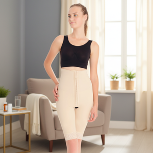 Bande de compression post-chirurgicale de haute qualité en nylon, réduit les gonflements et les ecchymoses, ajustement confortable, usage médical - Product Image 2