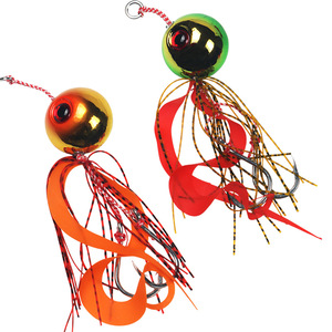 Señuelo Yan Yue Jig de 80g, Electrochapado, Forma de Luna, para Pesca en Mar, Atún, Macarela, Pesca desde Barco - Product Image 1
