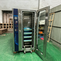 Vente directe usine Four à convection commercial à circulation d'air chaud, four de rôtissage, four à chariot rotatif automatique