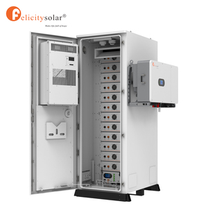 ระบบกักเก็บพลังงานแสงอาทิตย์เชิงพาณิชย์และอุตสาหกรรม Felicitysolar 50kW ไฮบริดโซลาร์และแบตเตอรี่ LFP แรงดันสูง รุ่น FLH-E60 50kW Elect - Product Image 2