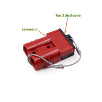2PIN 와이어 커넥터 50A 600V 플러그 전기 지게차 배터리 충전 플러그 용 고전류 커넥터