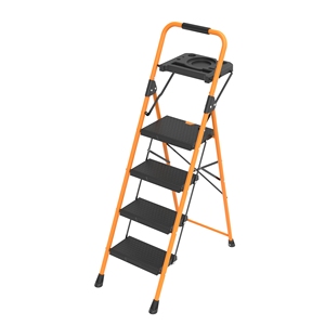 ANSI 225LB Wide <strong>Step</strong> <strong>Ladder</strong> <strong>Stools</strong> Household Folding <strong>Ladders</strong> Contemporary Metal <strong>Ladder</strong> - Product Image 6