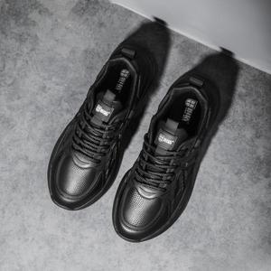 Chaussures de chef unisexes CHUDUN, imperméables, antidérapantes, résistantes à l'huile, semelle épaisse, anti-odeurs, noires, sport, cuisine, semelle extérieure en EVA, travail - Product Image 2