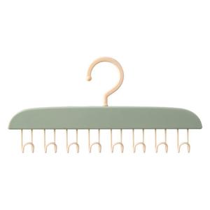 Organisateur de vêtements mural avec crochets multiples pour le rangement de vêtements et de sous-vêtements, type crochet rectangulaire - Product Image 1
