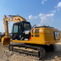 Excavatrice de 20 tonnes d'occasion, excavatrice Cat 320d à vendre, excavatrice d'occasion 320 320d 320d2 320d2l 325bl 330bl 336D à bas prix