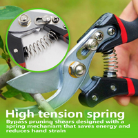 Vente chaude 3cm Jardin Sécateur SK5 En Acier Au Carbone Bypass Branche À Main Jardinage Sécateur Outils avec Poignée Antidérapante