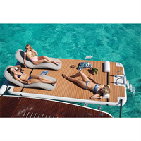 Naiya plate-forme flottante de bonne qualité ponton gonflable pour jet ski