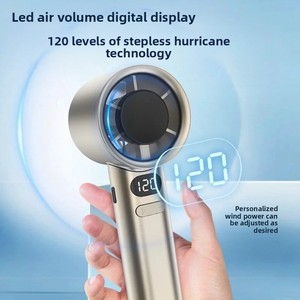 Ventilador Portátil Recargable USB Mini, Potente, con 120 Niveles de Velocidad Ajustable, Mini Ventilador de Refrigeración - Product Image 6