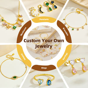 FUAMAY 2025 ludique élégant bijoux 925 argent arc-en-ciel coloré Zircon Long pendentif collier Chic quotidien élégant et vibrant - Product Image 5