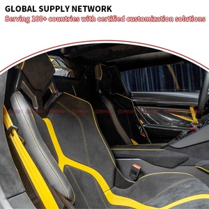 ที่นั่งถังคาร์บอนไฟเบอร์สไตล์ Svj สำหรับนักแข่งรถ lambสัญลักษณ์ Aventador LP700 - Product Image 4