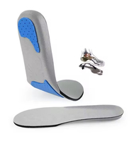 Semelles orthopédiques avec soutien de la voûte plantaire, semelles amortissantes pour pieds plats, fasciite plantaire, soulagement de la douleur au pied, plantillas ortopédicas
