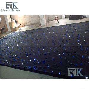 Cortina LED con Luces Azules y Blancas, Telón de Fondo para Eventos - Product Image 3