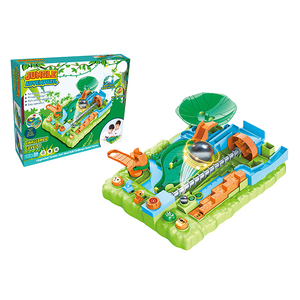 Jungle Adventure Ball Run Challenge Juego de pista de laberinto de lógica multifuncional para niños Habilidades de enfoque y resolución de problemas - Product Image 3