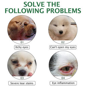 Gouttes oculaires <span class=keywords><strong>pour</strong></span> chiens et chats en marque privée, solution 100% naturelle non irritante <span class=keywords><strong>pour</strong></span> soulager <span class=keywords><strong>les</strong></span> infections oculaires, <span class=keywords><strong>les</strong></span> rougeurs, <span class=keywords><strong>les</strong></span> allergies et <span class=keywords><strong>les</strong></span> démangeaisons - Product Image 4