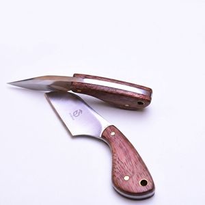 Cuchillo Multifuncional de Acero de Damasco Personalizado DIY OEM con Funda Kydex, Mango de Madera, Clip para Cinturón Portátil, para Camping, 1 Año de Garantía - Product Image 5