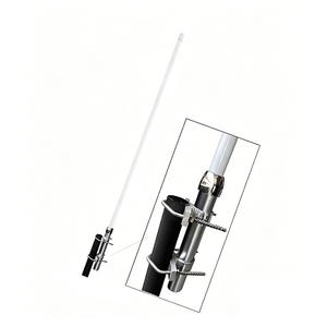 Antena VHF o UHF Omin, Antena de Comunicación para Estación Base de Fibra de Vidrio SDBF250 con Conector SO239 - Product Image 1