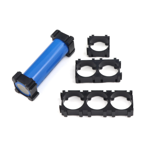 18650 Cell Battery Holder Black Plastic Battery Holder Bracket 3P Holder for Battery Pack
