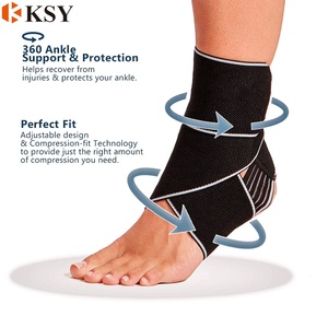 Soporte <span class=keywords><strong>de</strong></span> <span class=keywords><strong>Tobillo</strong></span>, Compresión Ajustable, Elástico, Deportivo, Vendaje <span class=keywords><strong>de</strong></span> <span class=keywords><strong>Tobillo</strong></span> para Baloncesto - Product Image 2