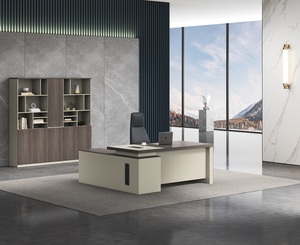 <span class=keywords><strong>Nouvelle</strong></span> table de bureau de direction de luxe au design moderne, ensemble de mobilier de bureau pour la maison, bureau de direction pour les directeurs adjoints, bureau du PDG - Product Image 1