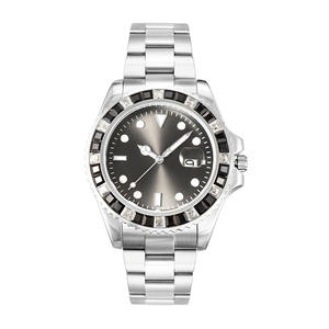 Reloj de cuarzo deportivo multifuncional para hombre, de acero inoxidable, con indicador de fecha, resistente al agua, moderno, informal y de negocios. - Product Image 1