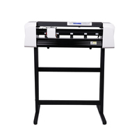 Nueva máquina de plotter cortadora de vinilo de contorno automático pequeño de escritorio de doble cabezal, máquina troqueladora, máquina cortadora de vinilo Skycut