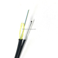 Cable de Fibra Óptica Aéreo Monomodo Sin Armadura Tipo Figura 8, Precio Económico, GYXTC8Y, 4, 6, 8, 12, 16, 24 Hilos, 8 por 8, UPVC, Fibernet