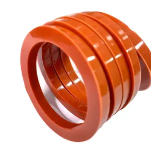 خاتم مختوم من السيليكون مقاس 2.5 بوصة خاتم مختوم من السيليكون مقاوم لدرجات الحرارة العالية للمفاصل السريعة