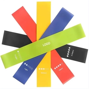 High Quality Custom Elastic Resistance <b>Bands</b> Gym <b>Workout</b> Exercise Premium Fitness Gift Sets for Yoga Promotional - Product Image 3