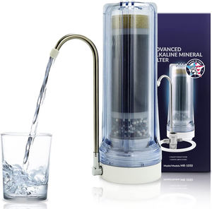 5 المرحلة المعدنية pH القلوية و الكربون كتلة دائم النمذجة يقلل يصل إلى 99% من الكلور فلتر المياه القلوية خرطوشة - Product Image 2