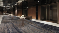 Tapis personnalisé en nylon tufté imprimé, rembourré et résistant aux taches pour couloir d'hôtel, usage domestique et de prière