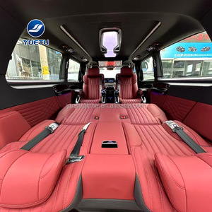 Sièges conducteur inclinables en cuir pour conversion de fourgonnette, confort de voyage VIP pour sièges Mercedes-Benz Vito X9 avec accoudoir - Product Image 2